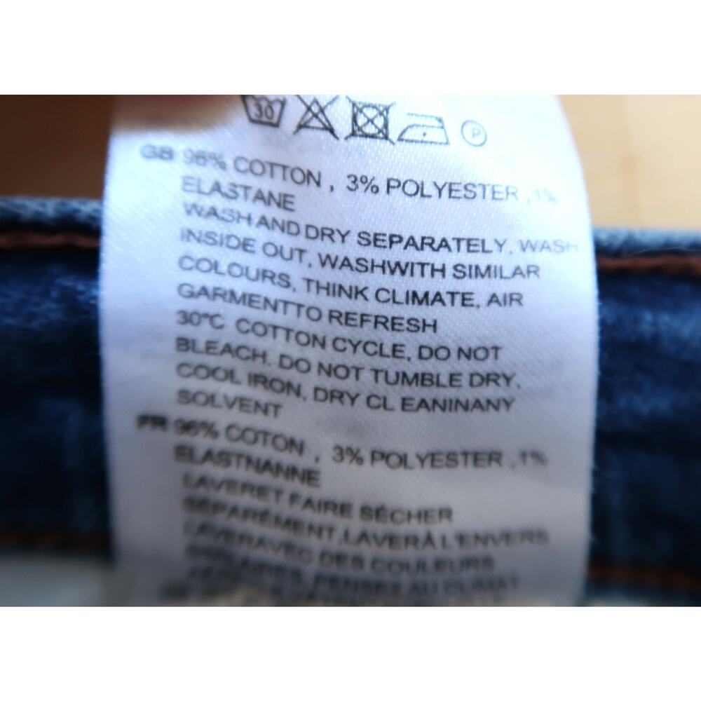 TOTEME Original Twisted Seam High Rise Stretch Denim Jeans NET-A-PORTER 26 $400 - Picture 9 of 10